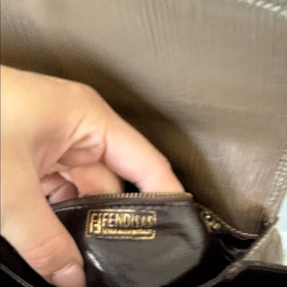 Fendi Tan Monogram Shoulder Bag - Picture 7 of 9